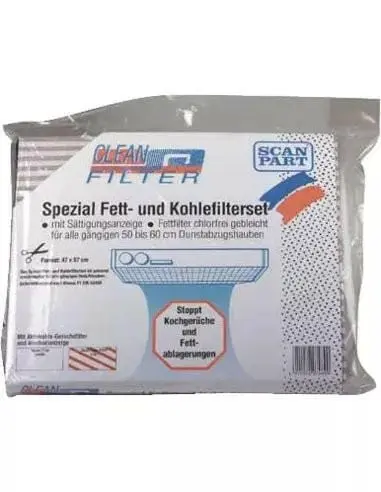 Scanpart Koolstoffilter Set 47cm x 57cm