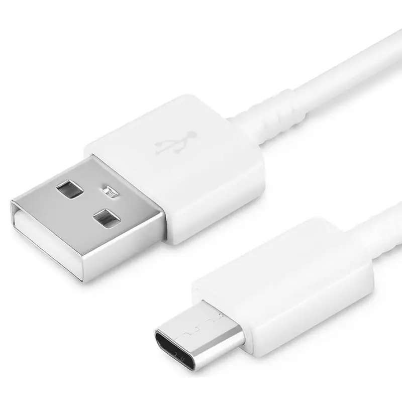 Scanpart laad+datakabel USB-A USB-C 1.2m wit