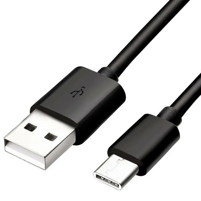 Scanpart laad+datakabel USB-A USB-C 1.2m zwart