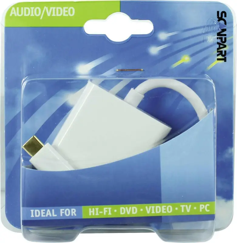 Scanpart USB-C naar HDMI Female kabel 20cm