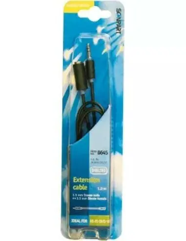 Scanpart Verlengkabel 3,5mm Male Female 1meter