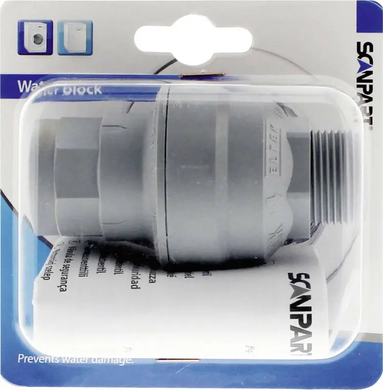 Scanpart Waterblok Overloopbeveiliging