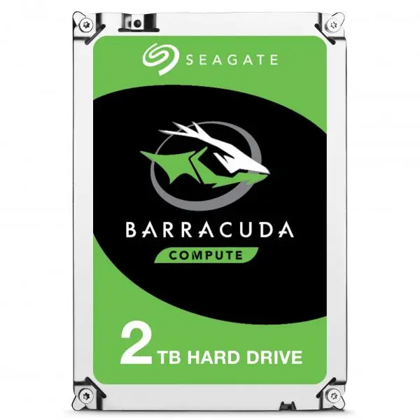Seagate ST2000DM008 Barracuda Interne HDD, 3,5", 2 TB, SATA3, 7200 RPM, 6 ms, 256 MB