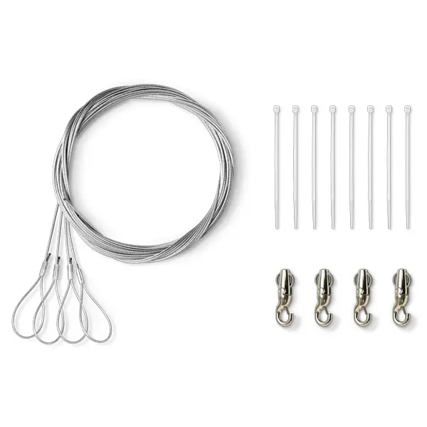 Shure Wire suspension for a square MXA900, without cover