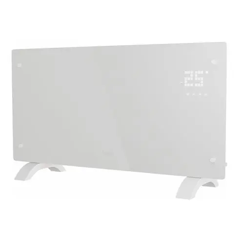 Smart Convection Heater - 2000W White Glass