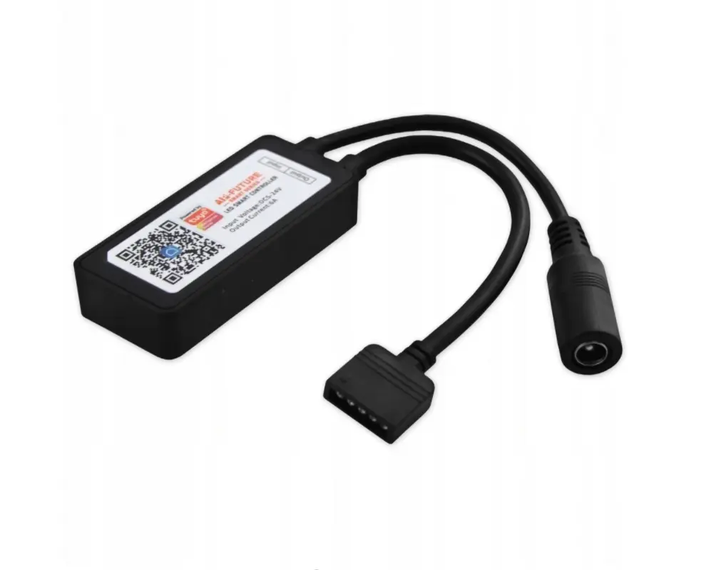 Smart RGBW controller - WIFI - 5 pins - 5 tot 24V - SmartLife