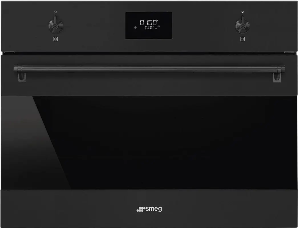 Smeg SO4301M1N mat zwart